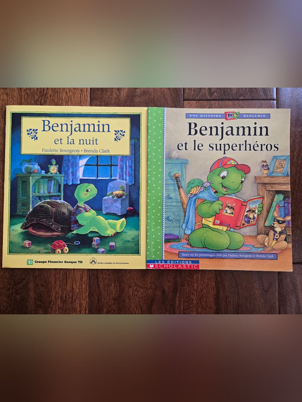 Frannlin The Turtle Book Lot- French